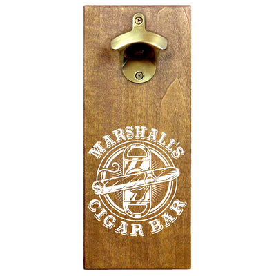 Personalized Wall Mounted Magnetic Bottle Opener