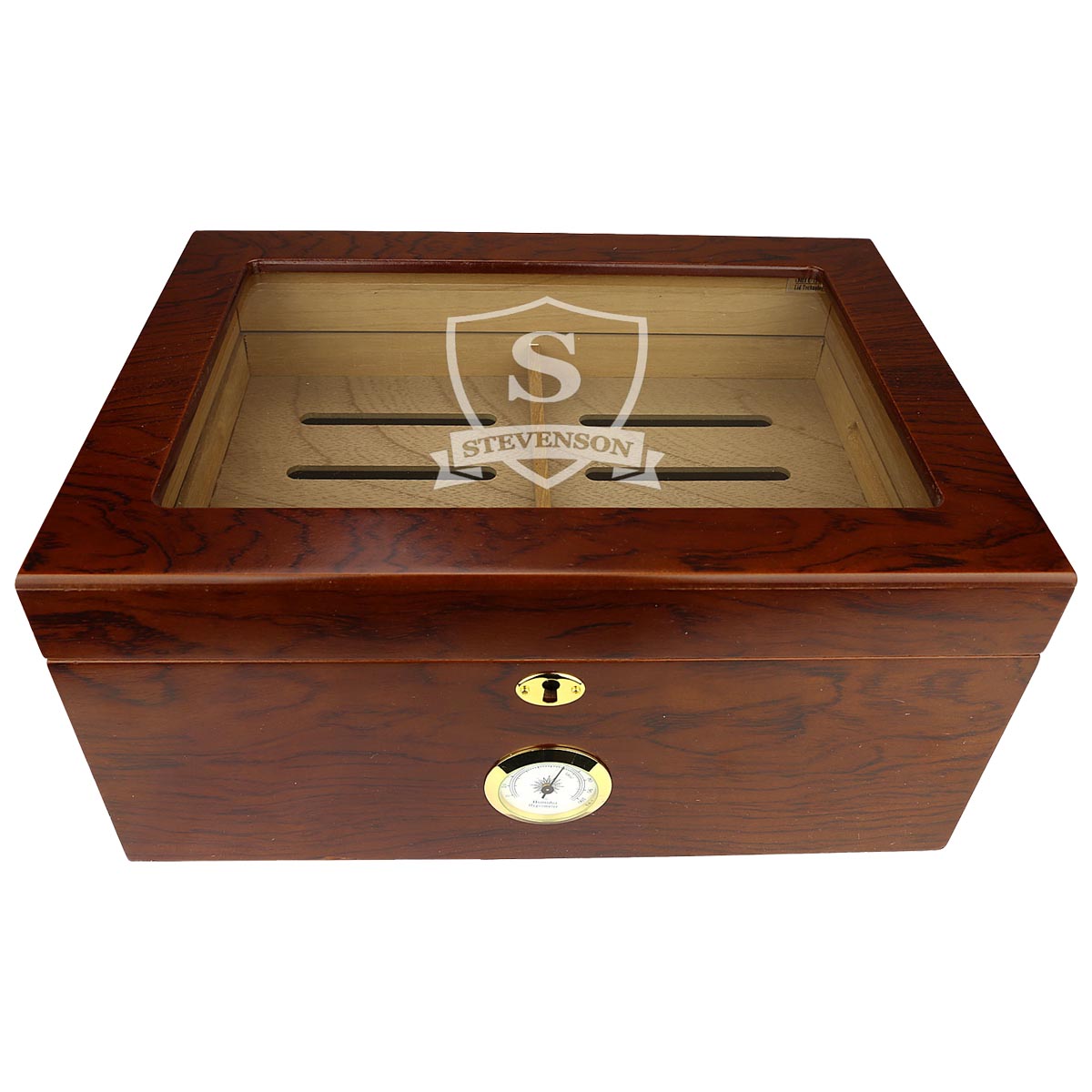 Best Analog Hygrometer for Humidor with Handsome Brass Frame