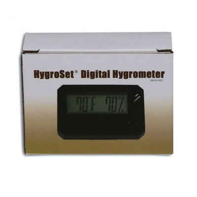 HygroSet Super Accurate Round Digital Hygrometer - CheapHumidors